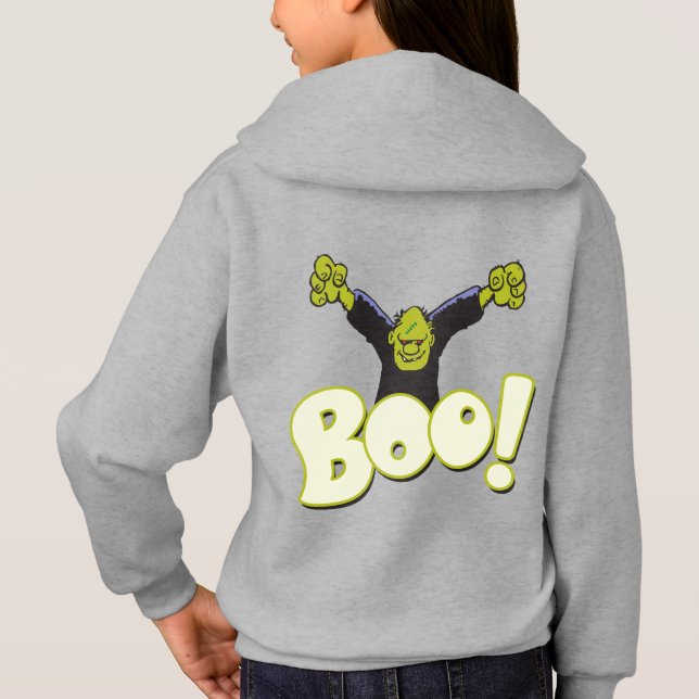 Frankenstein Monster Halloween - BOO Superhero (Back)