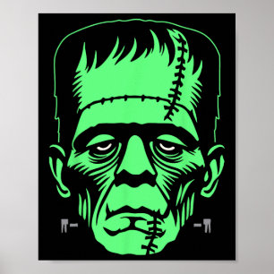 Frankenstein Monster Halloween Costume  Poster