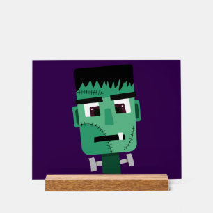 Frankenstein Monster Illustration Acrylic Sign