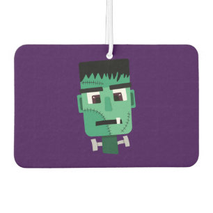 Frankenstein Monster Illustration Car Air Freshener