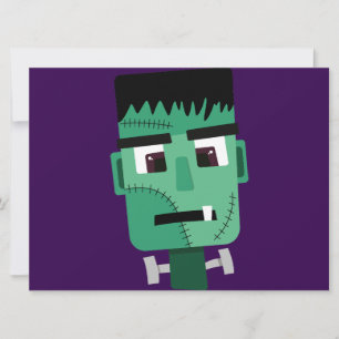 Frankenstein Monster Illustration Card