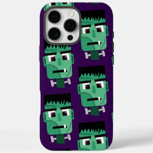 Frankenstein Monster Illustration iPhone 16 Pro Max Case