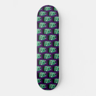 Frankenstein Monster Illustration Skateboard