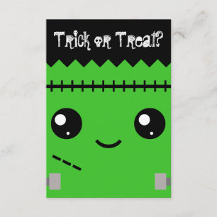 Frankenstein Monster Invitation