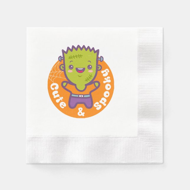 Frankenstein Monster Napkin (Front)