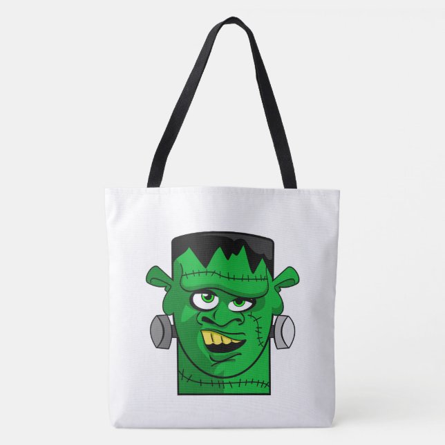 Frankenstein Monster Tote Bag (Front)