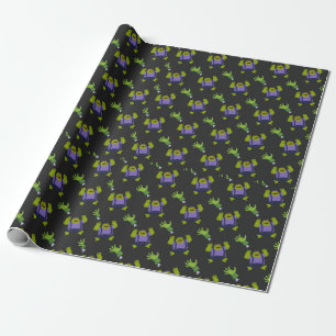 Frankenstein Monster  Wrapping Paper