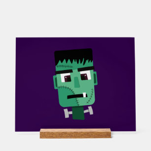 Frankenstein Monster's Head Acrylic Sign