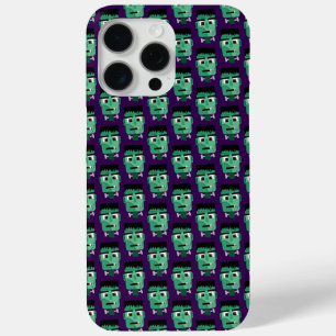 Frankenstein Monster's Head iPhone 15 Pro Max Case