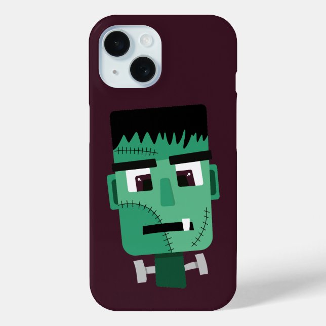 Frankenstein Monster's Head Case-Mate iPhone Case (Back)