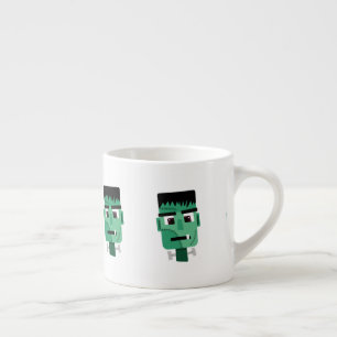 Frankenstein Monster's Head Espresso Cup