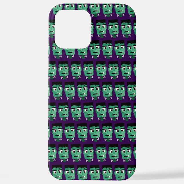 Frankenstein Monster's Head iPhone Case (Back)