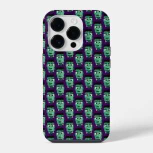 Frankenstein Monster's Head iPhone 14 Pro Case