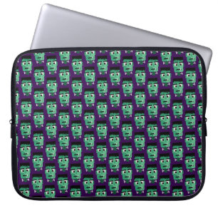 Frankenstein Monster's Head Laptop Sleeve