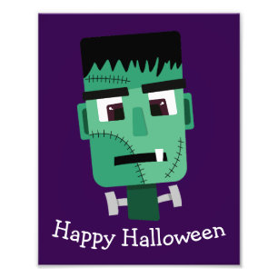 Frankenstein Monster's Head Photo Print