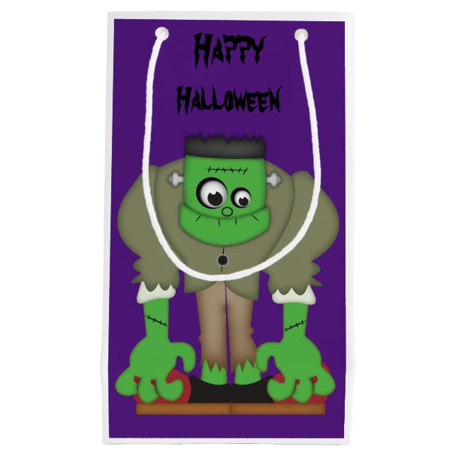 Frankenstein Moster Gift Bag (Front)