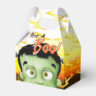 Frankenstein Peek A Boo Monster Kids Party Favour Box