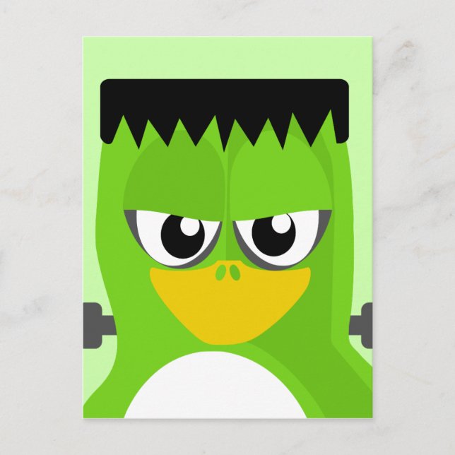 Frankenstein Penguin Postcard (Front)