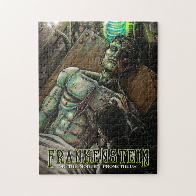 Frankenstein puzzle (Vertical)