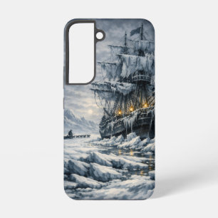 Frankenstein’s Arctic Pursuit by BurnsInHell Samsung Galaxy Case