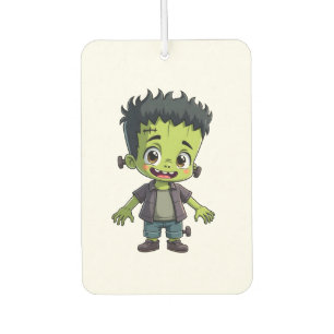 Frankenstein�s Monster � Cute Halloween Cartoon Sh Car Air Freshener
