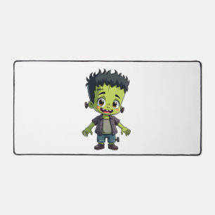 Frankenstein�s Monster � Cute Halloween Cartoon Sh Desk Mat