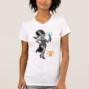 Frankenstein’s Wife Cartoon T-Shirt