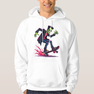 Frankenstein Skater � Cool Halloween Streetwear Sh Hoodie