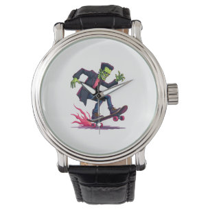 Frankenstein Skater – Cool Halloween Streetwear Sh Watch