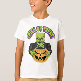 Frankenstein Skull T-Shirt