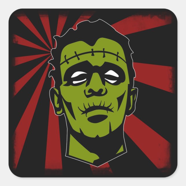 Frankenstein! Square Sticker (Front)