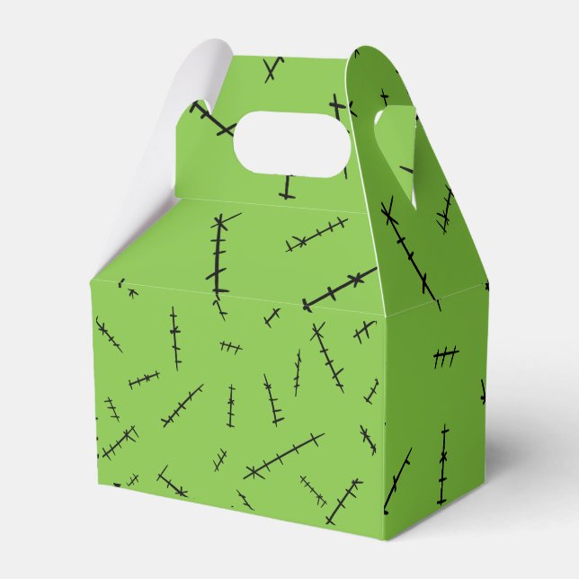 Frankenstein Stitches Favour Box (Front Side)