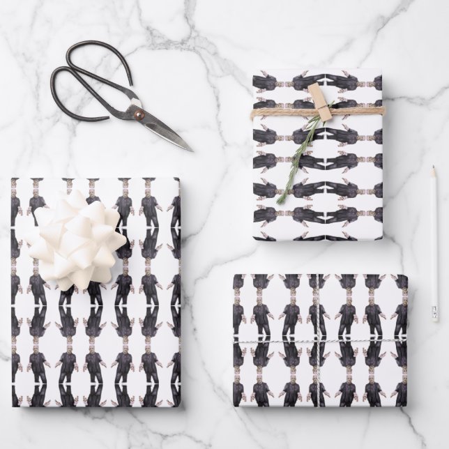Frankenstein Wrapping Paper Sheets (Front)