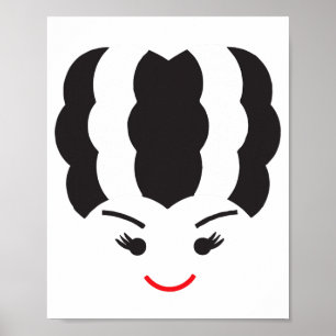 Frankenstein's Bride Monster Halloween Costume 2 Poster