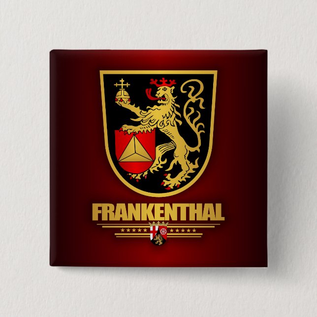 Frankenthal 15 Cm Square Badge (Front)
