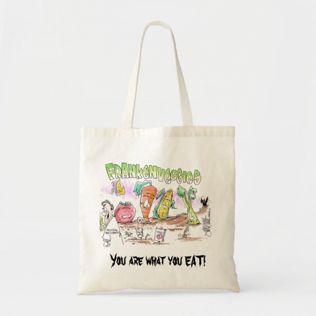 FrankenVeggies Monsanto Eco Bag (Front)