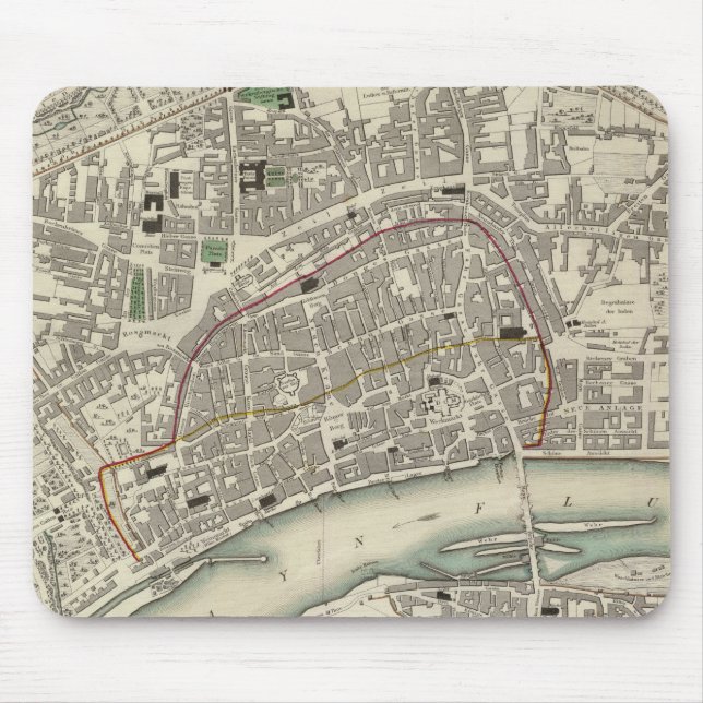 Frankfort Frankfurt am Main Mouse Mat (Front)