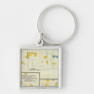 Frankfort, Kentucky 10 Key Ring