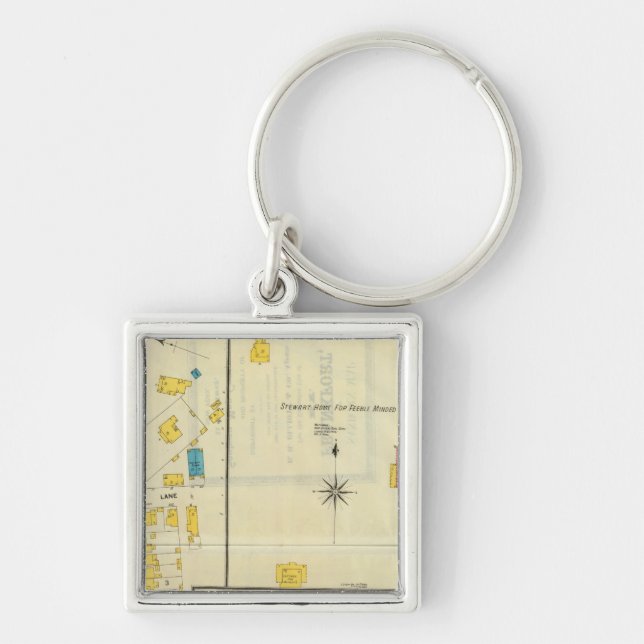 Frankfort, Kentucky 14 Key Ring (Front)