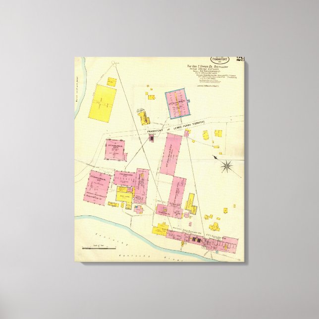 Frankfort, Kentucky 17 Canvas Print (Front)