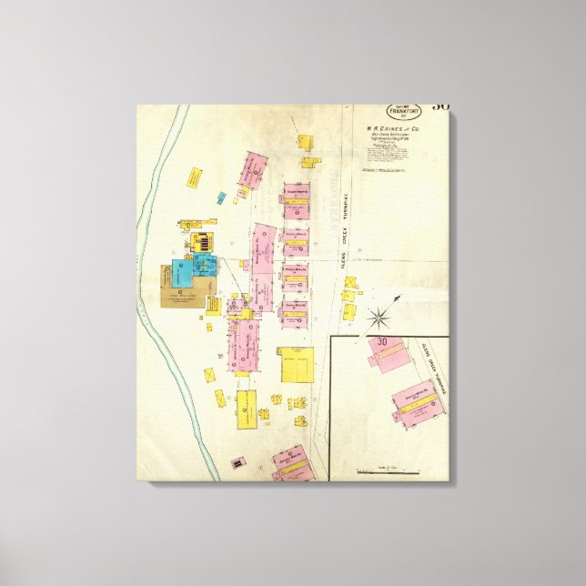 Frankfort, Kentucky 18 Canvas Print (Front)