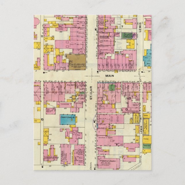 Frankfort, Kentucky 2 Postcard (Front)