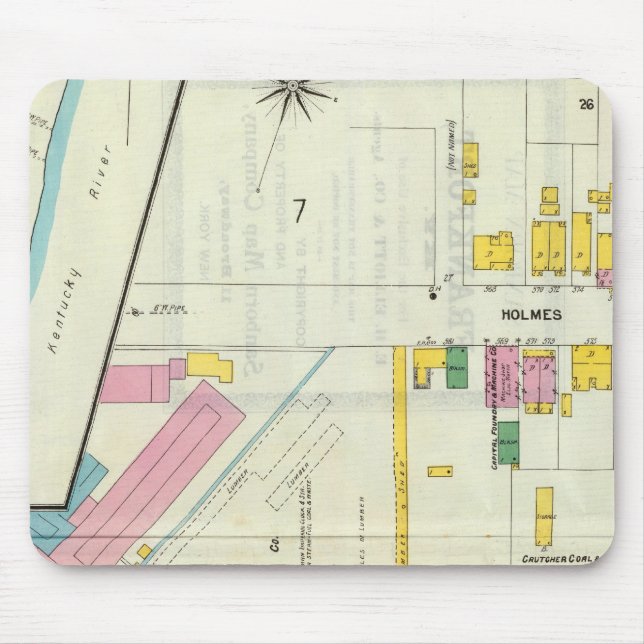 Frankfort, Kentucky 4 Mouse Mat (Front)