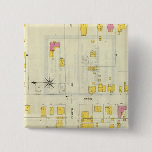 Frankfort, Kentucky 5 15 Cm Square Badge