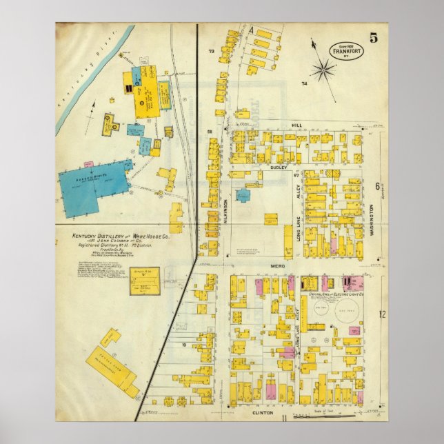 Frankfort, Kentucky Poster (Front)