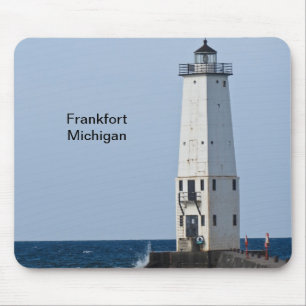 Frankfort Michigan Lighthouse Mouse Mat
