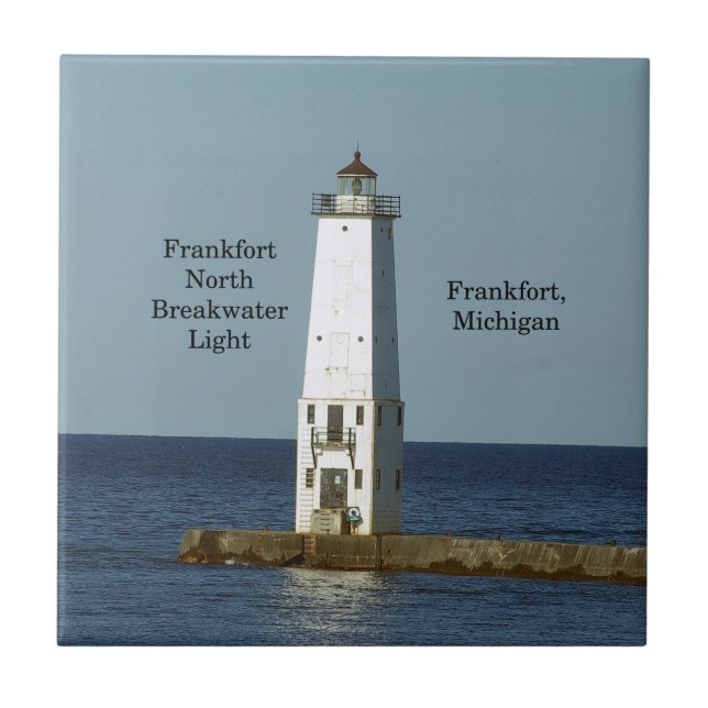 Frankfort North Breakwater Light tile (Front)