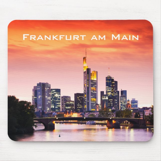 Frankfurt am Main 02B Mouse Mat (Front)