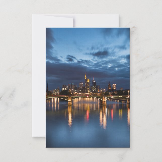 Frankfurt am Main Germany Card (Front)