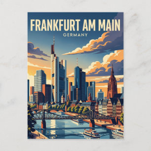 Frankfurt am Main Germany Postcard